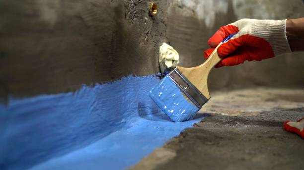 Commercial Wet Basement Repair project at a Alma, MI business property by SJ Waterproofing Pros